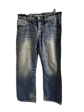 BKE Denim Men's Tyler Bootcut Jeans 34X32 Medium Wash Denim Western