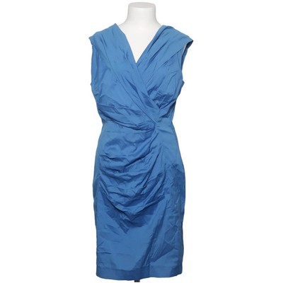 Talbot Runhof, Kleid, Größe: L, Blau, Baumwolle/Elasthan/Polyamid #CDM