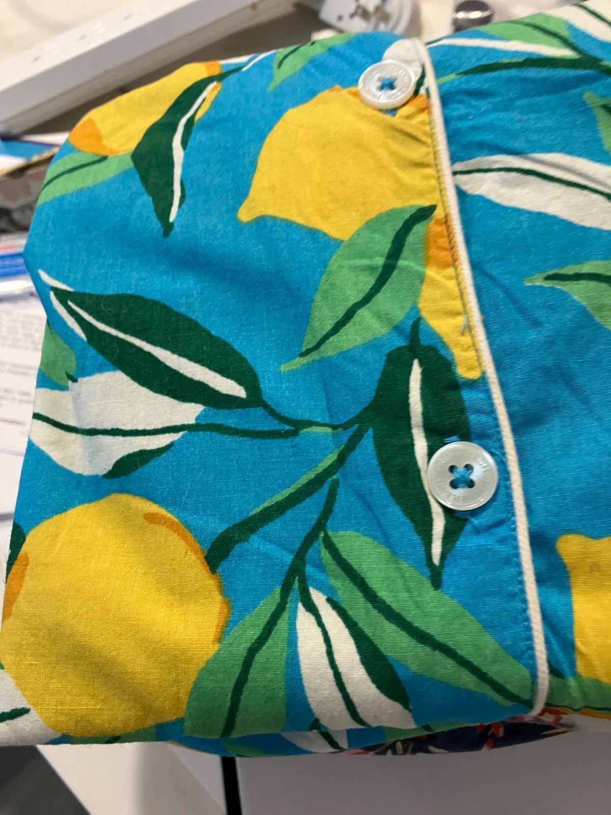 DISCONTINUED PATTERN: Printfresh L/S "Lemon Zest"… - image 2