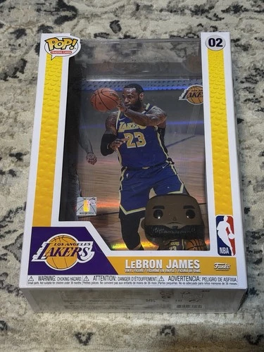 Funko Pop Trading Cards 02 NBA Lebron James LA Lakers Panini Prizm