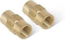 4lifetimelines Brass Brake Line Union 316 M10x1.0 Inverted 10bag