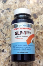 1LifeScience GLP-1 Pro Probiotic Blend+ 60 capsules exp: 06/2028