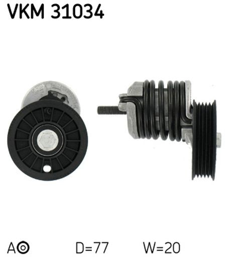 Fits SKF VKM 31034 Tensioner Pulley, v-ribbed ⭐UK Stock⭐ - Image 20
