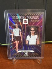 2025 Panini Donruss WNBA-Tunnel Vision Caitlin Clark Purple Laser  /49 (BOOKEND)