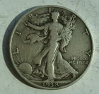 1938-D 50C Walking Liberty Half Dollar, KEY DATE
