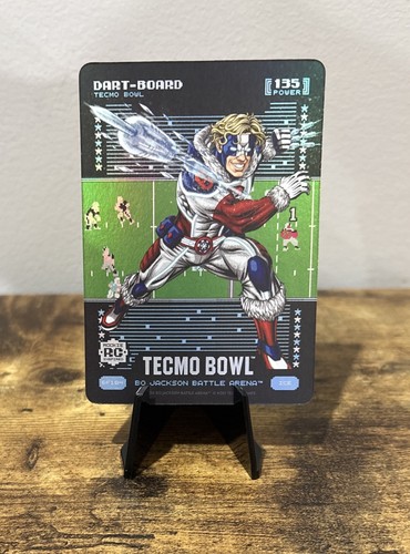 2026 Bo Jackson Battle Arena Tecmo Bowl Dart Board BF184 Jaxson Dart BF ICE