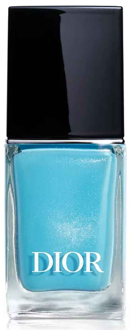 Dior Vernis Nail Polish #582 AZUR with Gel Effect Shine Long Wear