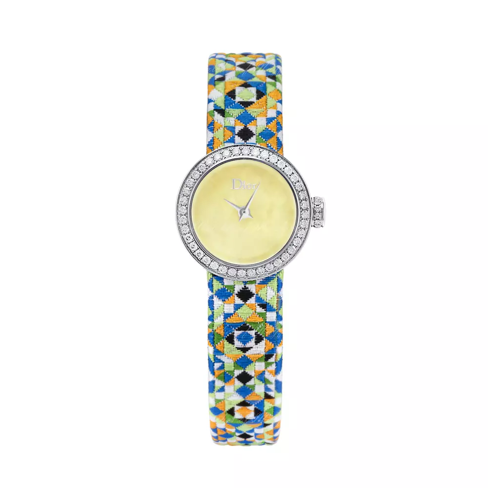 Montre Dior La Mini D De Dior Mosaïque Quartz 19 mm CD040110A025