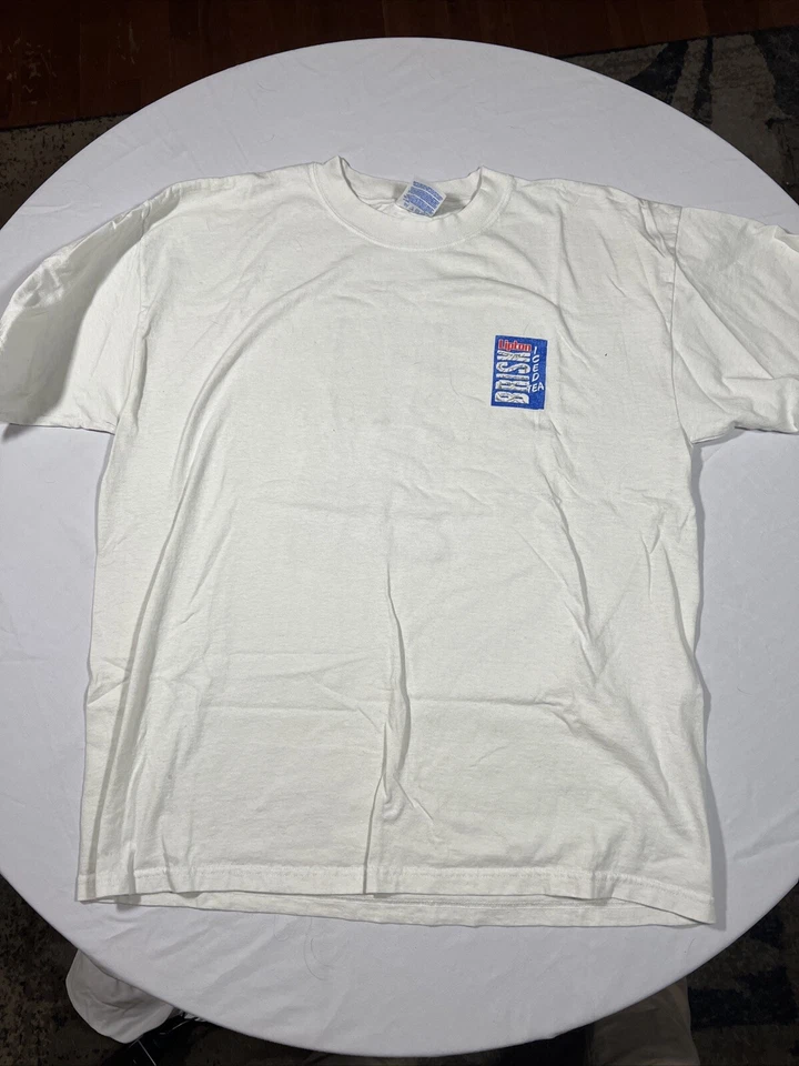 Брюс Уиллис Lipton чая 1988 умереть жесткий промо рубашка редкая винтажный кроссовер футболка - Изображение 2 из 4