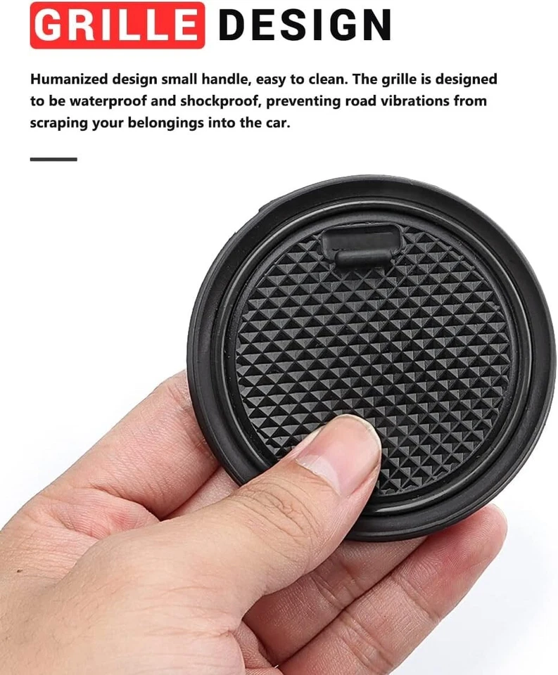 Auovo para Kia Sorento 2021-2023 Accesorios Puerta Ranura Portavasos Inserto 21 piezas Foto 3 de 4