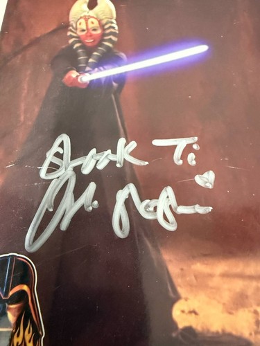 Mary Oyaya & Orli Shoshan Star Wars Attack of the Clones Signed 8x10 Photo - Picture 3 of 3