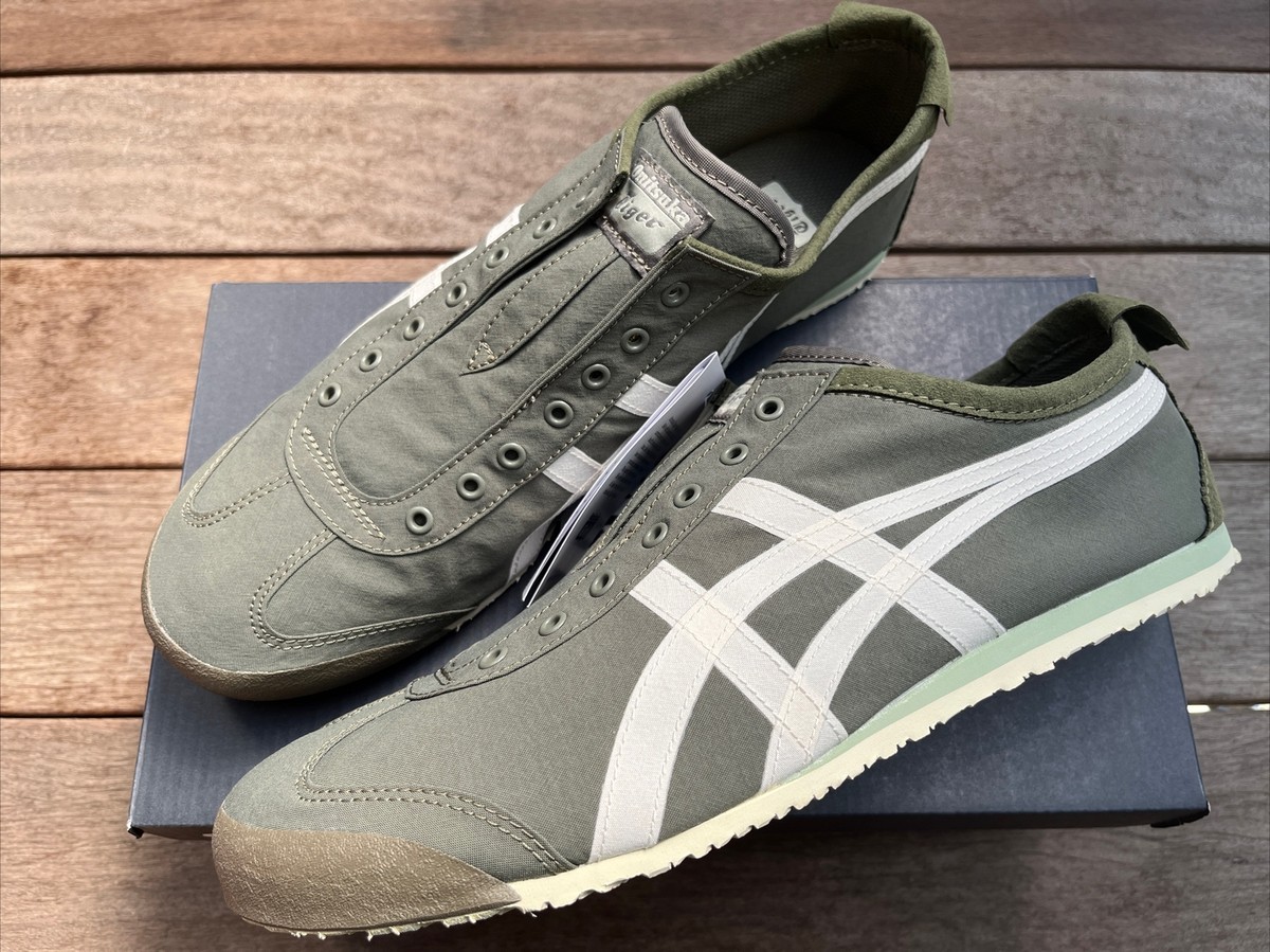 ◆onitsuka tiger◆ Mexico 66 Slip-On 1183B603_301 Onitsuka Tiger MEXICO 66 SLIP-ON 1183B603 301 MANTLE GREEN