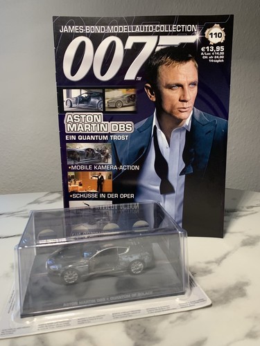 James Bond Modellauto-Collection Nr. 110 Aston Martin DBS mit Heft NEU / OVP
