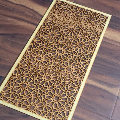 Geometrische Blumen Deko Paravent Heizkörper Schrank Paneel Trennwand 3mm 6mm 0227