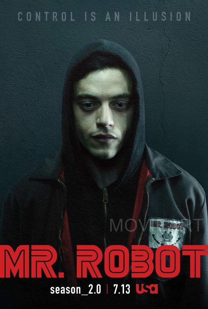 Mr. Robot: Season One movie large poster.