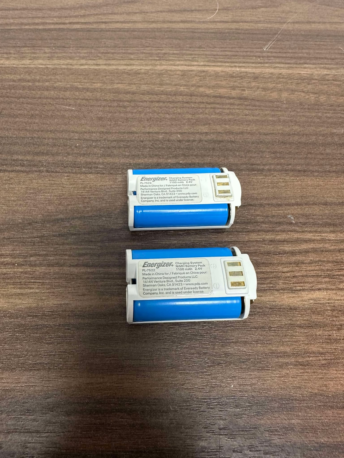 Energizer Rechargeable Batteries 2 Pack For Wii Controller Charging Very Good 8E-image