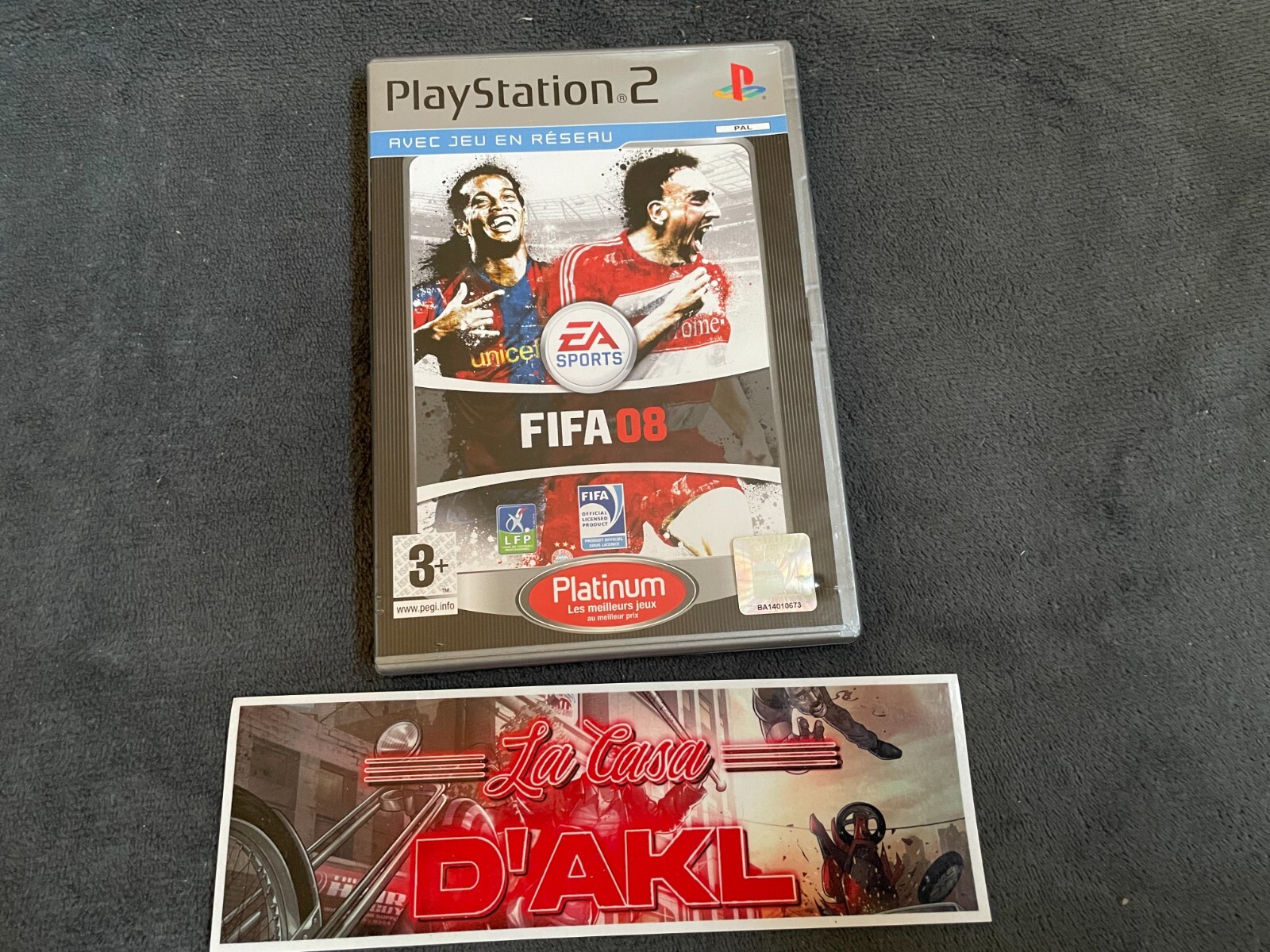 FIFA 08 sans notice Playstation 2 - PS2 FR TTBE