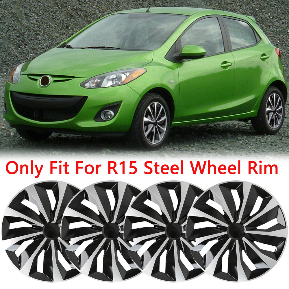 2011-2014 Mazda2 Hubcaps Set of 4 15