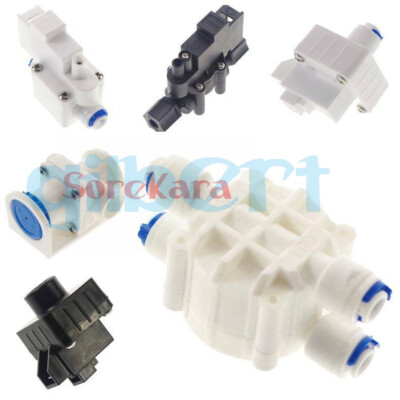 #ad 1 4quot; 3 8quot; Push Pipe Valve Low Pressure High Pressure Switch RO Aquarium Multiple $3.48