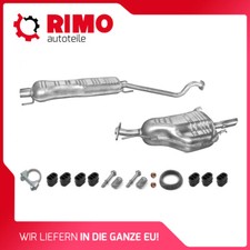 Opel Astra G 1.6 (1998-2005) Fließheck  Auspuffanlage Mit Montagesatz Auspuff