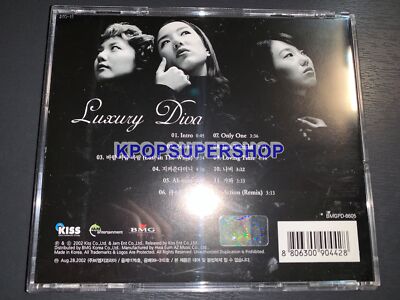 DIVA 6th Album Luxury Diva CD Booklet Great Condition Rare OOP