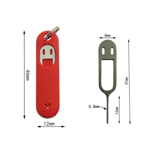 1~5x Phone SIM Card Tray Eject Ejector Pin Removal Tool iPhone Galaxy with Case - Zdjęcie 7 z 19