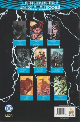 italian ed DC UNIVERSE REBIRTH (universo DC rinascita) SUPERMAN # 1 ultravariant - Picture 2 of 2