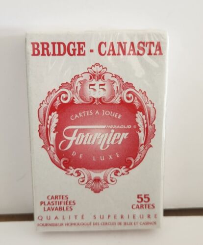 Set of 55 Playing Cards, Bridge, Canasta Sealed Fournier - Picture 1 of 2