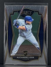 2021 Panini Select Premier Level Alejandro Kirk RC #158 Toronto Blue Jays
