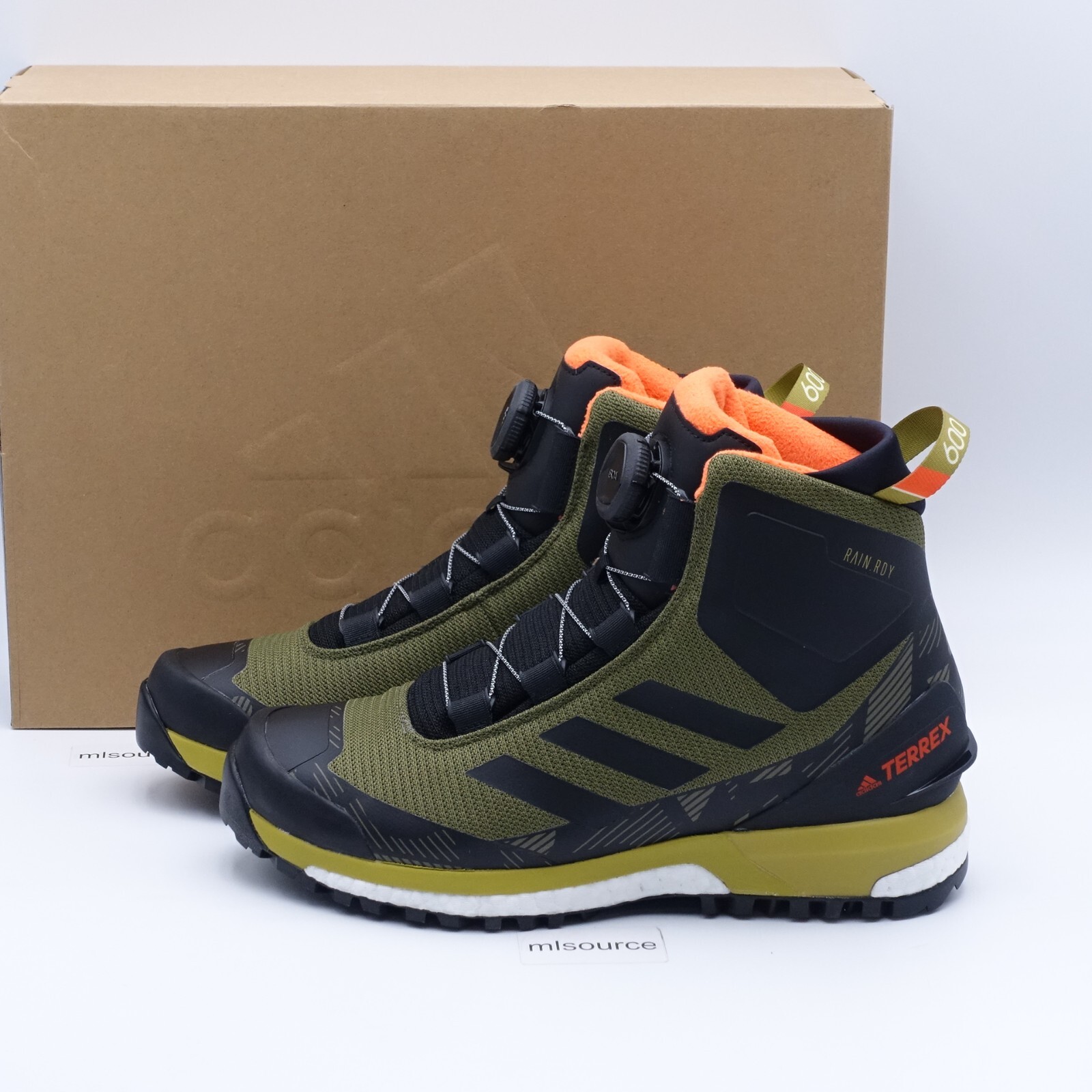 Size Men's adidas TERREX Conrax BOA Waterproof Hiking