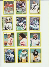 1982 Topps Football Stickers - SET BREAK - rookies, commons, HOFers, #201-288