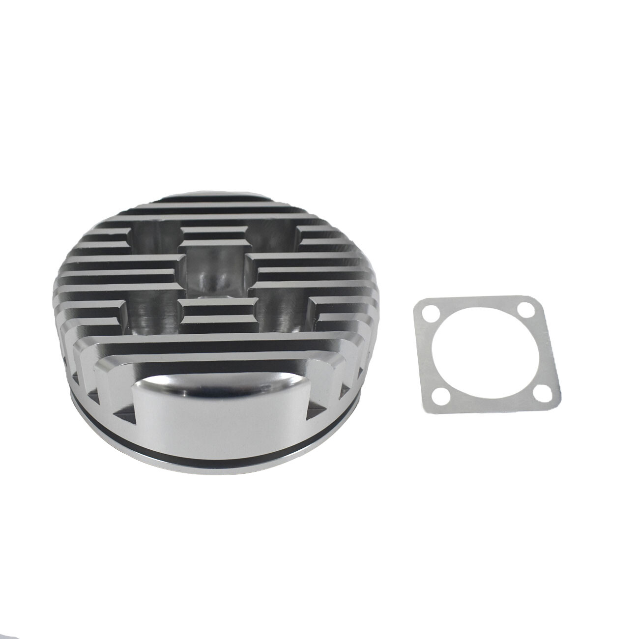 Racing CNC Cylinder Head For 66cc 80cc  Gas Motorized Bicycle Round Multi-color