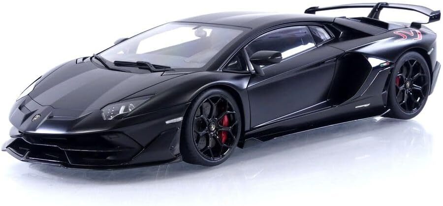 AUTOart 1/18 Lamborghini Aventador SVJ Matte Black Finished
