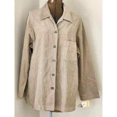 G.W Division Of Graff Corduroy Men Jacket Blazer Collared Front Pocket Large