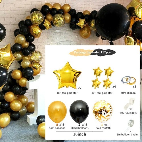 42-134PCS Arch Balloon Set Birthday Wedding Party Supplies Garland Decoration - Picture 53 of 70