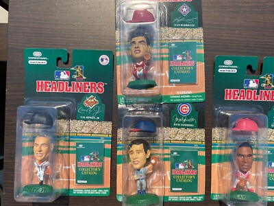 MLB Baseball Headliners Lot of 4 Figures New In Package 1996 (Ryan Sandberg..)