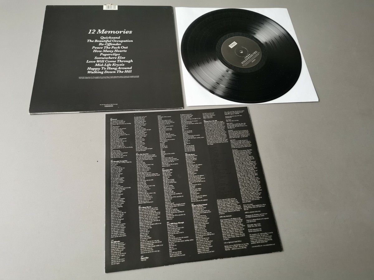 TRAVIS °°° original Vinyl LP °°° 12 Memories (2003