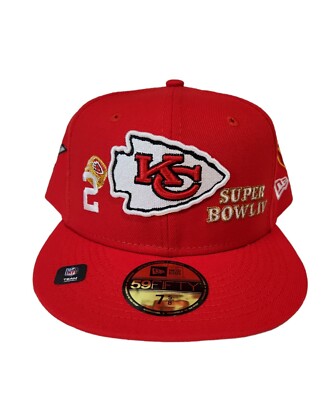 New Era Kansas City Chiefs 59fifty Superbowl 54 Champions Fitted