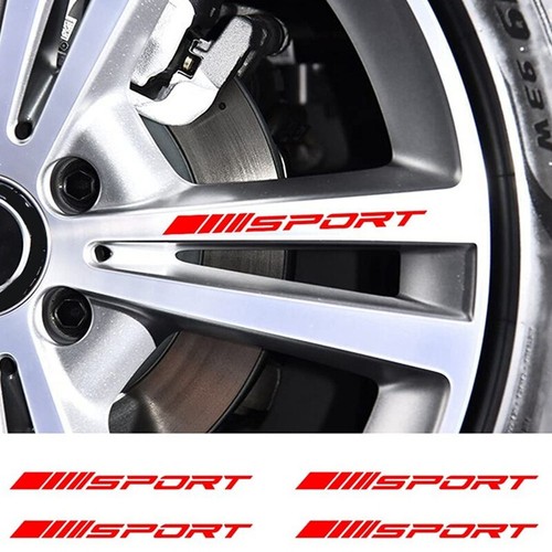 2X(Sport Decal Sticker Wheels Rims Racing Car Sticker Self Adhesive Car Door ) - Picture 2 of 6