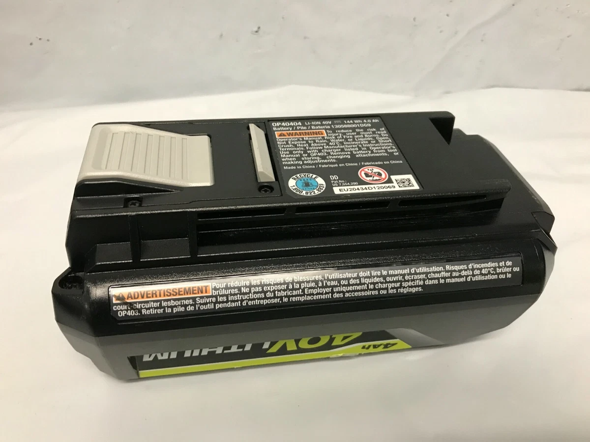 Ryobi 40 volt 4 ah battery deals