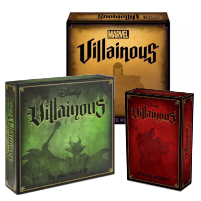 NEW Villainous Character Mover Fate Deck Cards Replacement Parts Disney Marvel