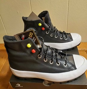 converse leather lugged