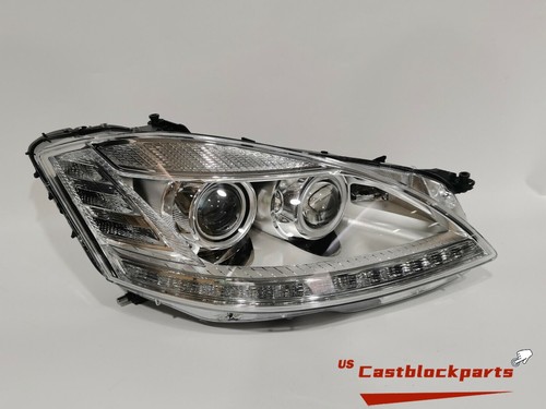 For 07 08 09 Mercedes Benz S-Class W221 S550 Facelift Xenon HID LED Headlights - Picture 5 of 24