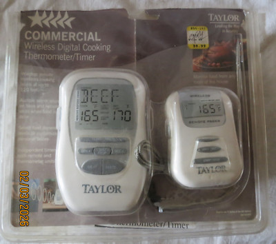 Taylor Commercial Digital Wireless Thermometer New In Package 1474