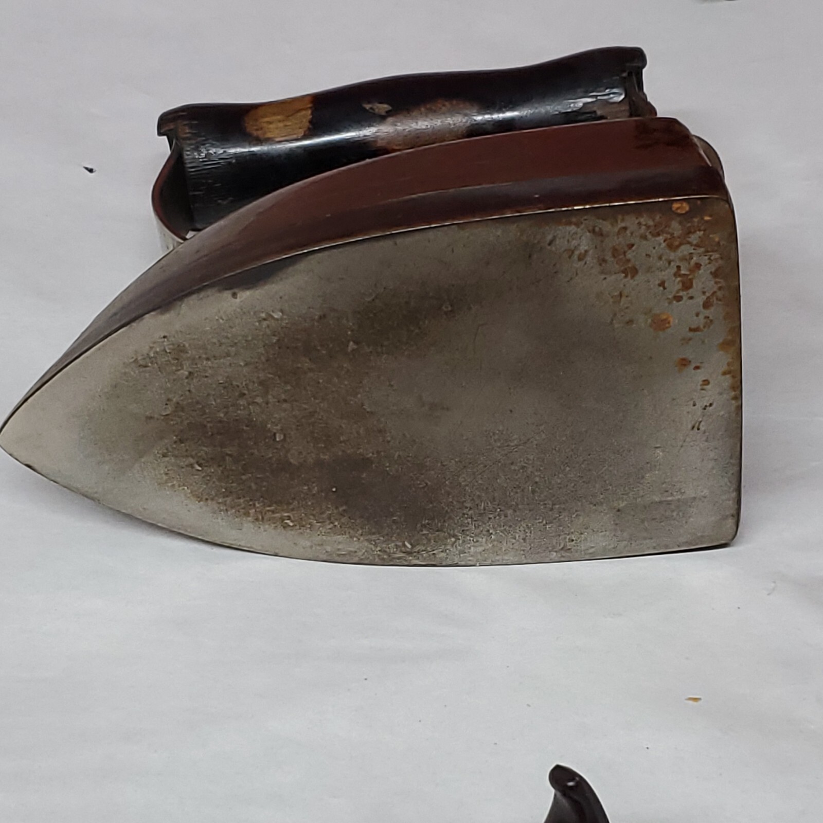 Antique Goldenrod Collectible Vtg Electric Clothes Iron Dover Mfg Company Ohio