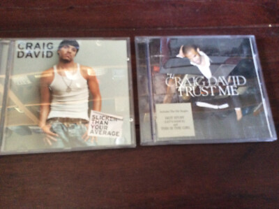 Craig David [2 CD Alben] Trust me  + Slicker than Your Average