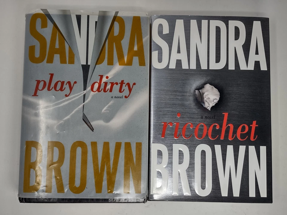 Sandra Brown Romantic Suspense 7 Book Lot Various Titles Standoff Ricochet Foto 2 de 4
