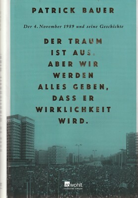 Der Traum ist aus. Aber wir werden alles geben, dass er Wirklichkeit wird....