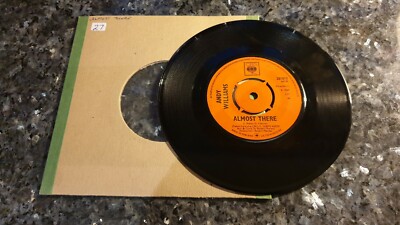 Andy Williams - Almost There / On The Street Where You Live  (CBS - 201813)