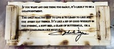 JOHN WAYNE: WOOD: SAYING:SIGN: HOME: OFFICE: MAN CAVE: DECOR: NEW: ENGRAVED:5   